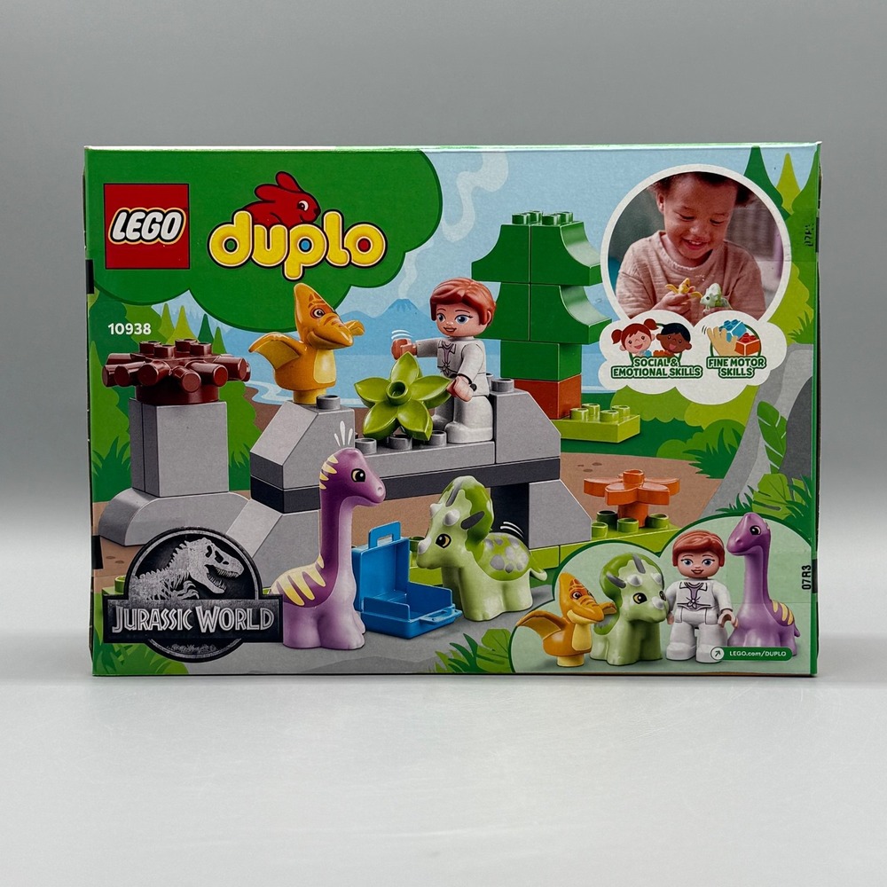 Lego #10938 Dinosaur Nursery Duplo Jurassic World Retired Brand New Sealed - Picture 2 of 2